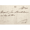 1853 Portugal Carta Pré-Filatélica Albergaria -a-Velha ALB 2 «ALBERGªVª» Preto