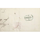 1850 Portugal Carta Pré-Filatélica ALD 4 «ALMEIDA» Sépia 2