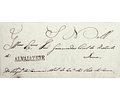 1848 Portugal Carta Pré-Filatélica AVZ 2 «ALVAIAZARE» Preto