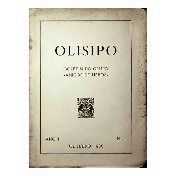 Olisipo Boletim do Grupo Amigos de Lisboa 1938