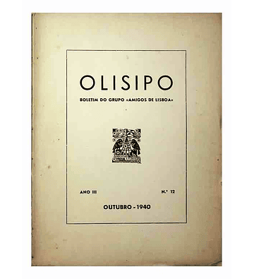 Olisipo Boletim do Grupo Amigos de Lisboa 1940