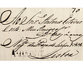 1814 Portugal Carta Pré-Filatélica AMT 2 «AMARANTE» Sépia
