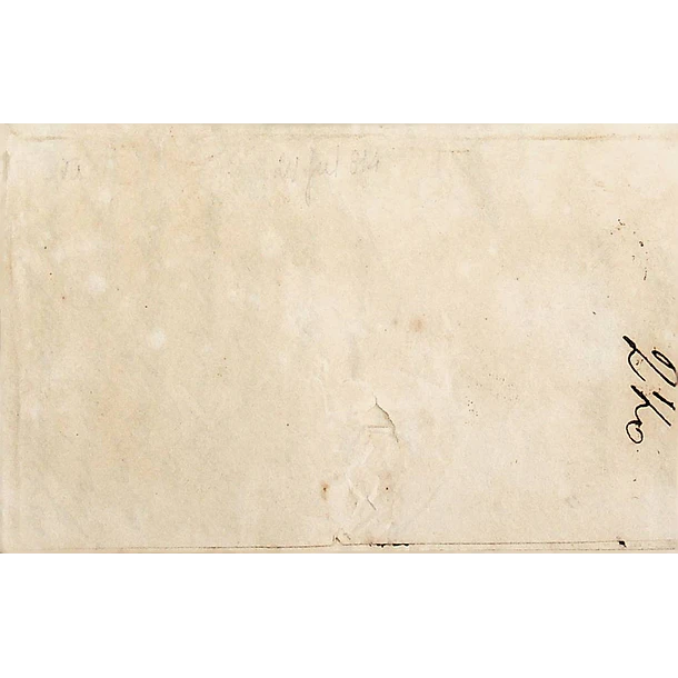 1814 Portugal Carta Pré-Filatélica AMT 2 «AMARANTE» Sépia
