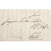 1844 Portugal Carta Pré-Filatélica AVV 2 «ARCOS DE VALDEVEZ» Azul