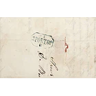 1844 Portugal Carta Pré-Filatélica AVV 2 «ARCOS DE VALDEVEZ» Azul 2