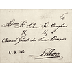 1824 Portugal Carta Pré-filatélica AVR 4 «AVEIRO» Sépia
