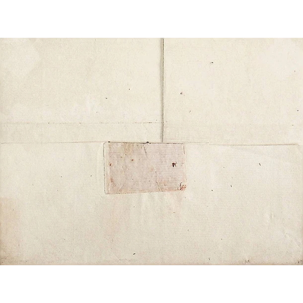1824 Portugal Carta Pré-filatélica AVR 4 «AVEIRO» Sépia