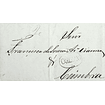 1852 Portugal Carta Pré-Filatélica AVR 5 «AVEIRO» Preto