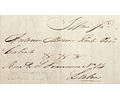 1851 Portugal Capa de Carta Pré-Filatélica AZB 1 «AZAMBUJA» Verde
