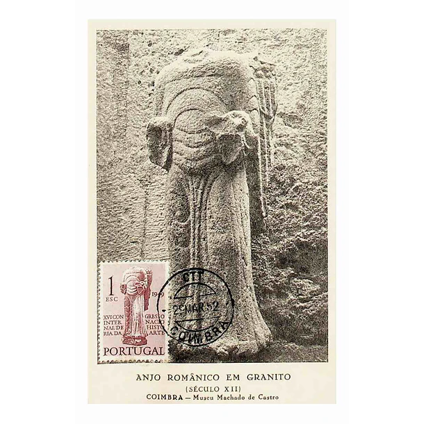 1949 Postal Máximo 16º Congresso Internacional de História da Arte