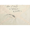 1932 Portugal Carta enviada de Sintra para as Caldas da Rainha. Marca «ESTÂNCIA TERMAL» de chegada, no verso