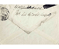 1923 Carta enviada para Caldelas. Marca de ambulância postal «AMB. MINHO II