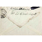 1923 Carta enviada para Caldelas. Marca de ambulância postal «AMB. MINHO II 2