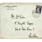 1917. Portugal. Ceres. Carta enviada da Covilhã para Lisboa 1