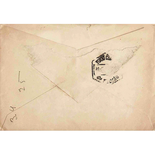 1918. Portugal. Ceres. Carta enviada de Alcobaça para Porto