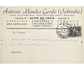1958. Portugal. Cartão Postal Comercial enviado de Alter do Chão para Lisboa 1958. Portugal. Cartão Postal Comercial Enviado De Alter Do Chão Para Lisboa - Postal Logo & Postmarks 1958. Portugal. Cart