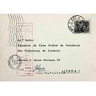 1962. Portugal. Cartão Postal Comercial enviado de Santiago do Cacém para Lisboa 1