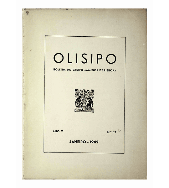 Olisipo Boletim do Grupo Amigos de Lisboa 1942