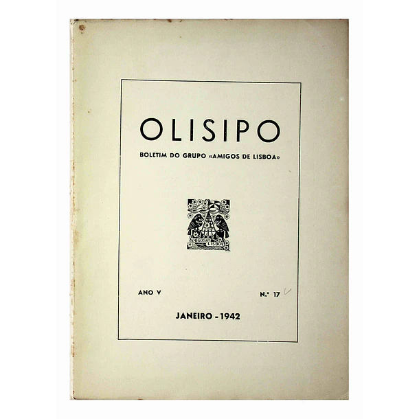 Olisipo Boletim do Grupo Amigos de Lisboa 1942