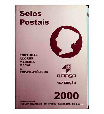 2000 Catálogo de Selos Postais de Portugal Afinsa