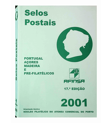 2001 Catálogo de Selos Postais de Portugal Afinsa