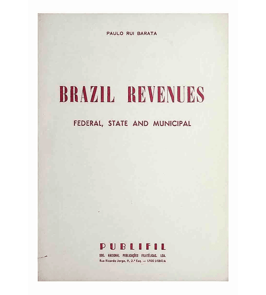 Brazil Revenues - Catálogo de Selos Fiscais do Brazil