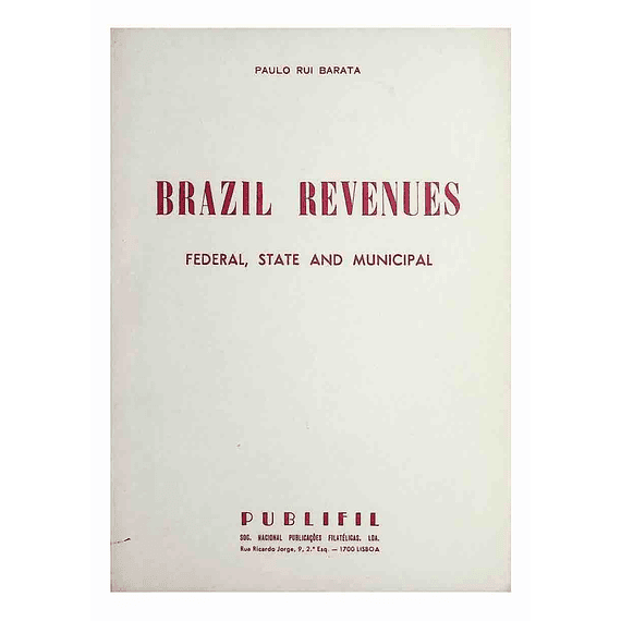 Brazil Revenues - Catálogo de Selos Fiscais do Brazil