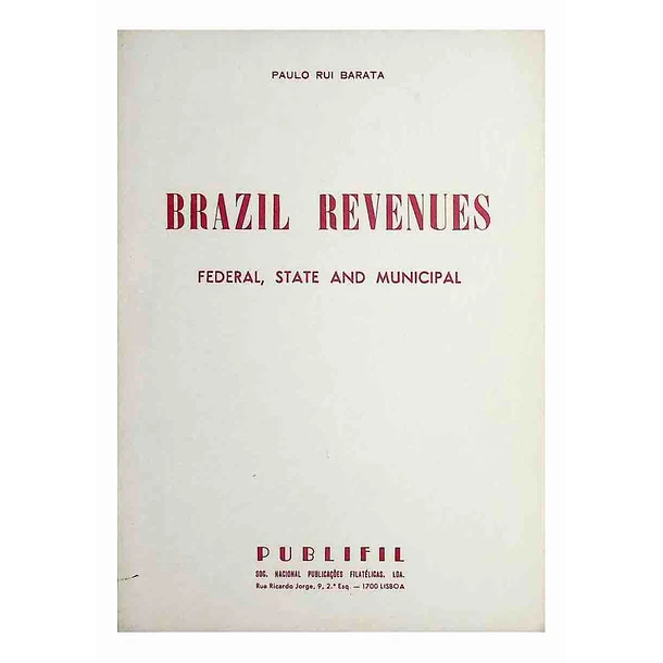 Brazil Revenues - Catálogo de Selos Fiscais do Brazil