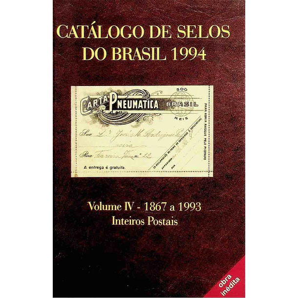 Catálogo de Selos do Brasil 1994