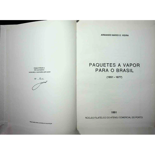 Paquetes a Vapor para o Brasil (1851 - 1877) 2