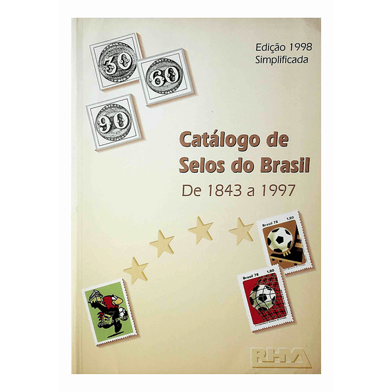Catálogo de Selos do Brasil de 1843 a 1997