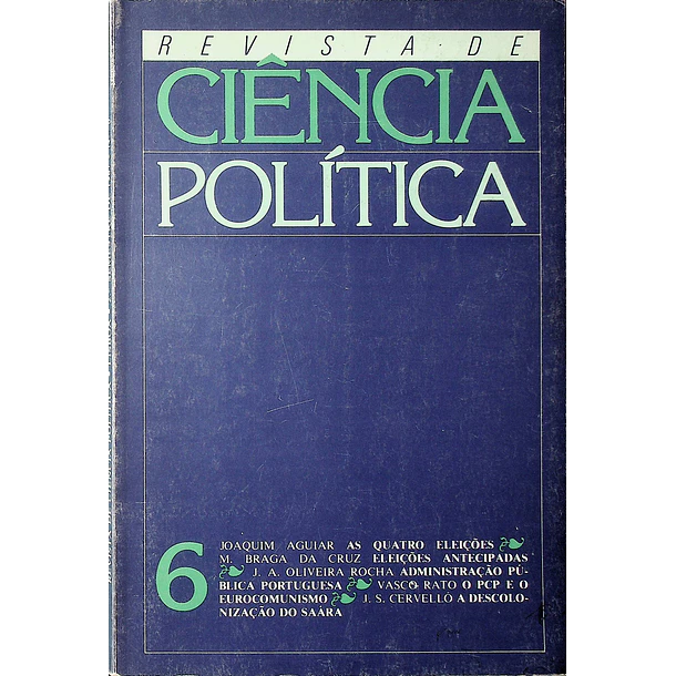 Revista de Ciência Política n.ºs 1 a 8 6