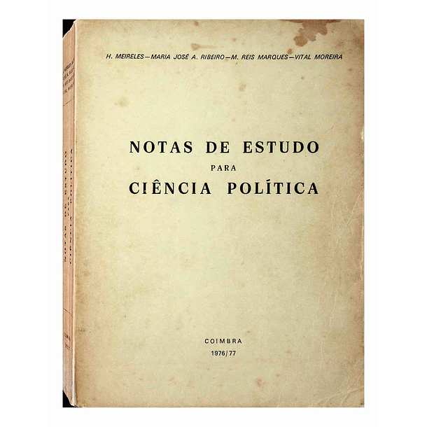Notas de Estudo para Ciência Política