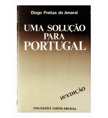 Uma solução para Portugal