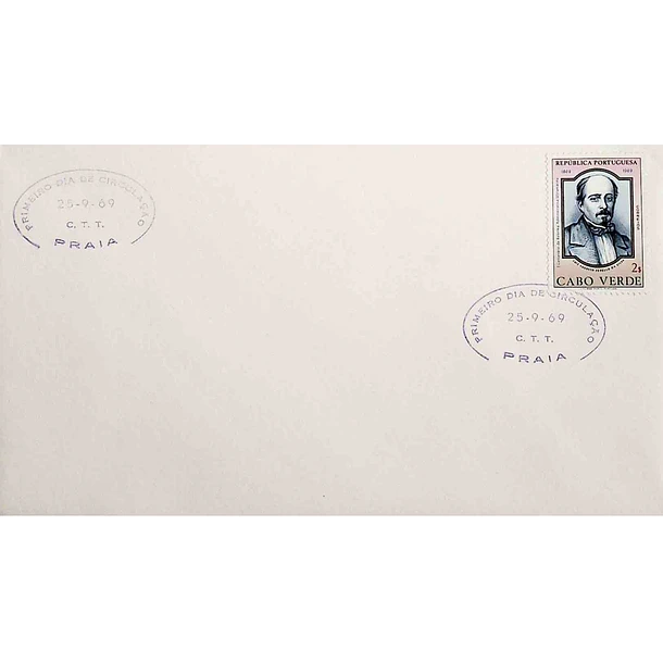 1969 FDC Centenário da Reforma Administrativa Ultramarina