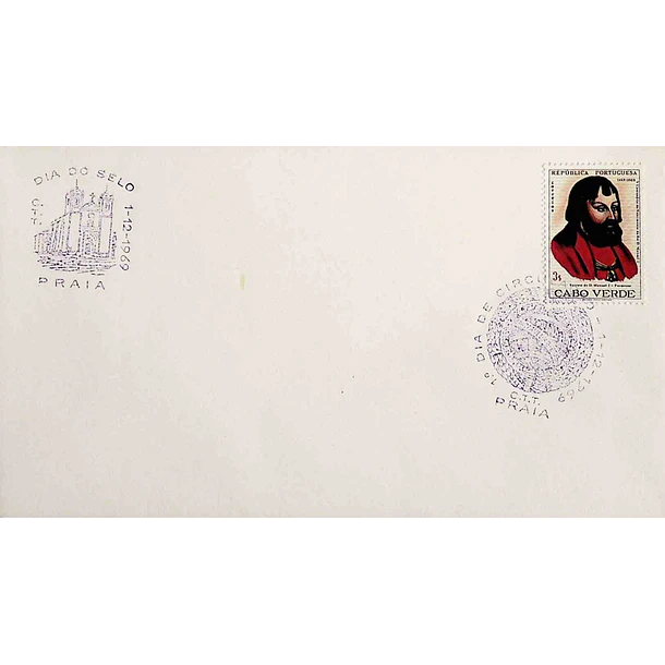 1969 FDC 5º Centenário do Nascimento de D. Manuel I