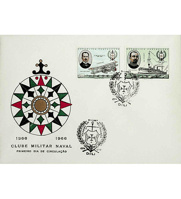 1967 Timor FDC Centenário do Clube Militar Naval