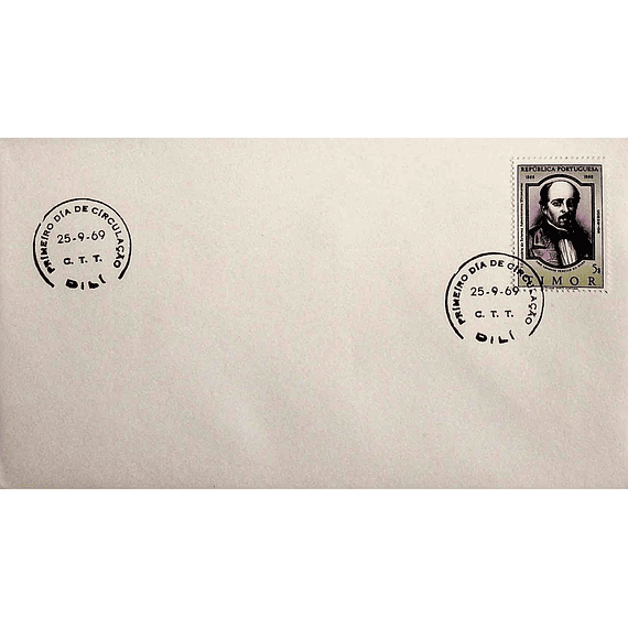 1969 Timor FDC Centenário da Reforma Administrativa Ultramarina