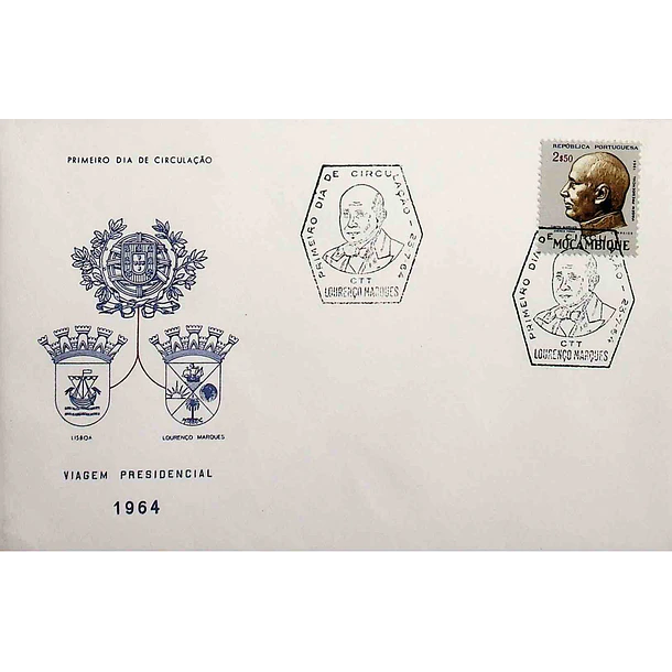 1964 FDC Viagem Presidencial