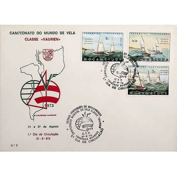 1973 FDC Campeonato Mundial de Vela