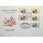 1975 FDC Acordo de Lusaka (Independência) 2