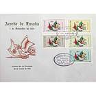 1975 FDC Acordo de Lusaka (Independência) 4
