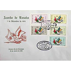 1975 FDC Acordo de Lusaka (Independência) 5