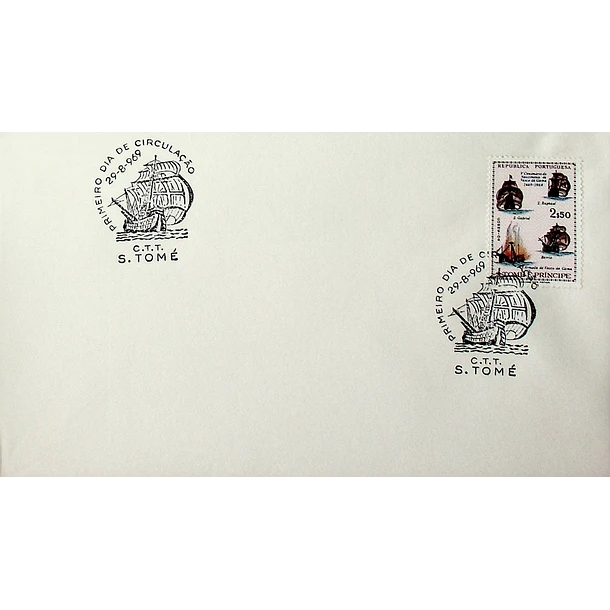 1969 FDC 5º Centenário do Nascimento de Vasco da Gama