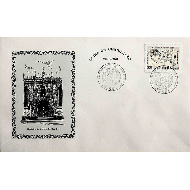 1960 FDC 5º Centenário da Morte do Infante D. Henrique