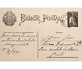 1930 Inteiro Postal tipo «Ceres» 25 r. preto enviado de Mangualde para o Porto