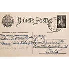 1930 Bilhete Postal Inteiro «Ceres» 25 r. preto enviado de Setúbal para o Porto 1
