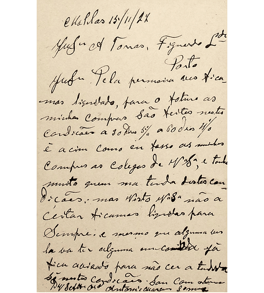 1927 Inteiro Postal tipo «Ceres» 25 r. preto enviado de Tondela para o Porto