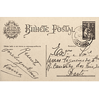 1931 Bilhete Postal Inteiro «Ceres» 25 r. preto enviado de Tavira para o Porto 1