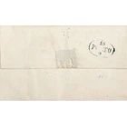 1843 Portugal Capa de Carta Pré-Filatélica Barcelos BCL 1 «BARCELLOS» Azul 2